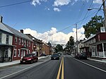 2016-07-29 16 38 37 View east along U.S. Route 40 Alternate (Baltimore Street) between Westside Avenue and Antietam Street in Funkstown, Washington County, Maryland